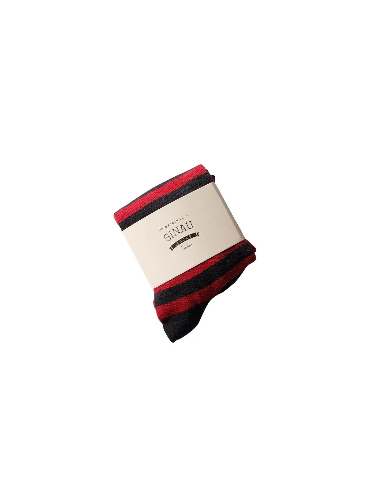 Sinau Socks Kalih Maroon Navy