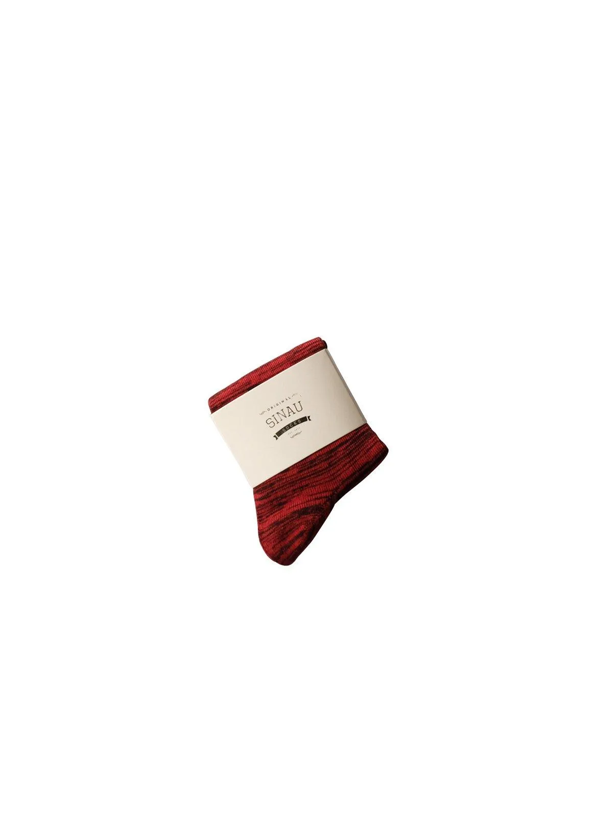 Sinau Socks Sashi Maroon