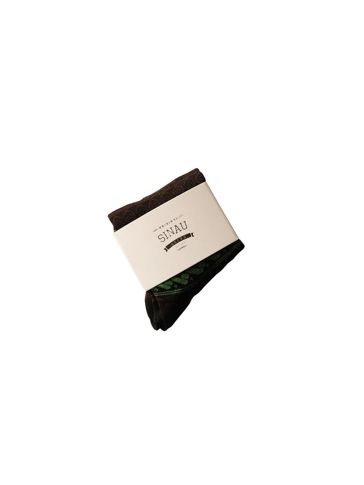Sinau Socks Wira Wine Black