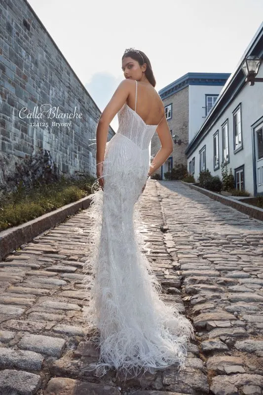 Size 10 Calla Blanche 124125 Bryony Ivory Gown