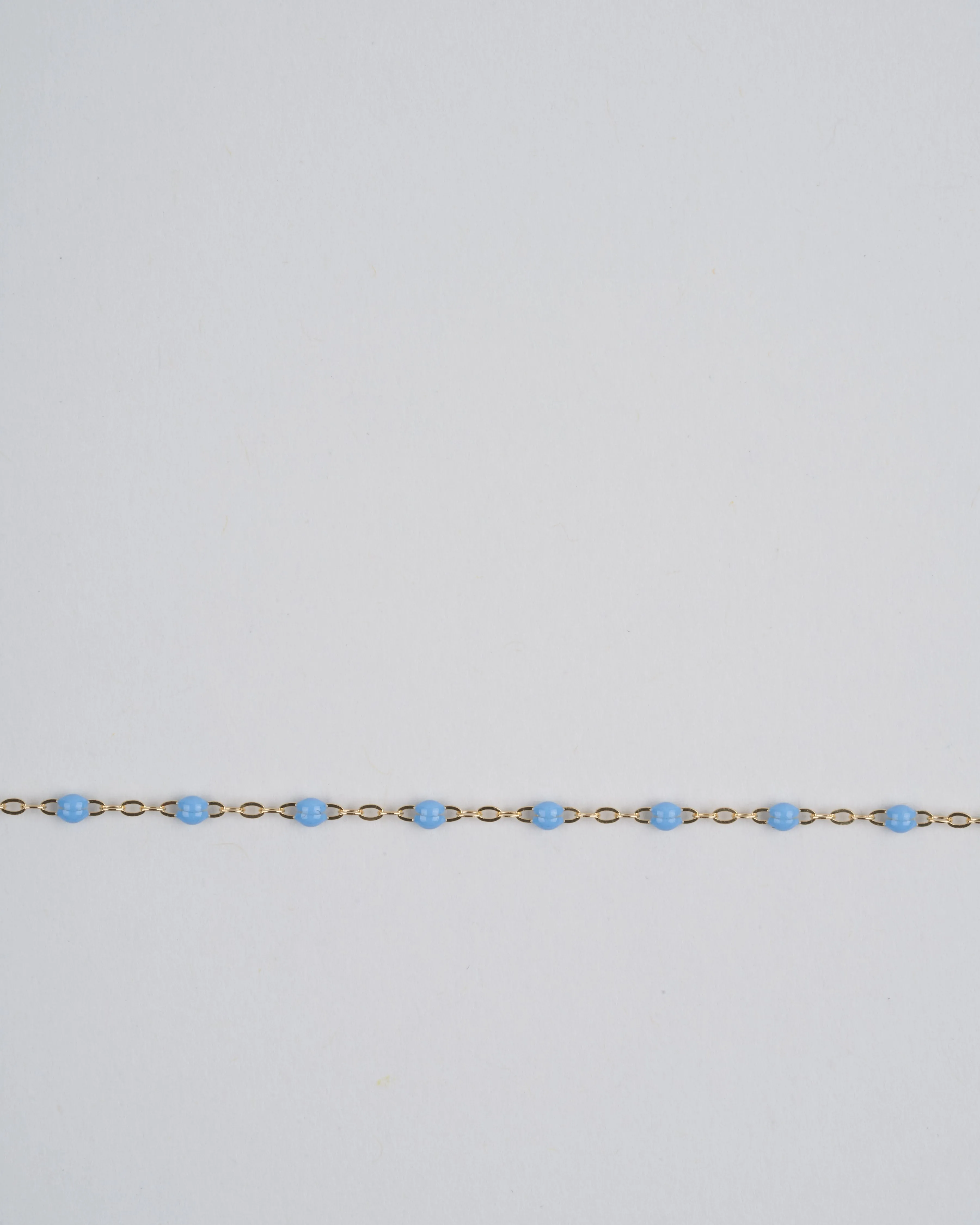 sky bead bracelet - yellow gold
