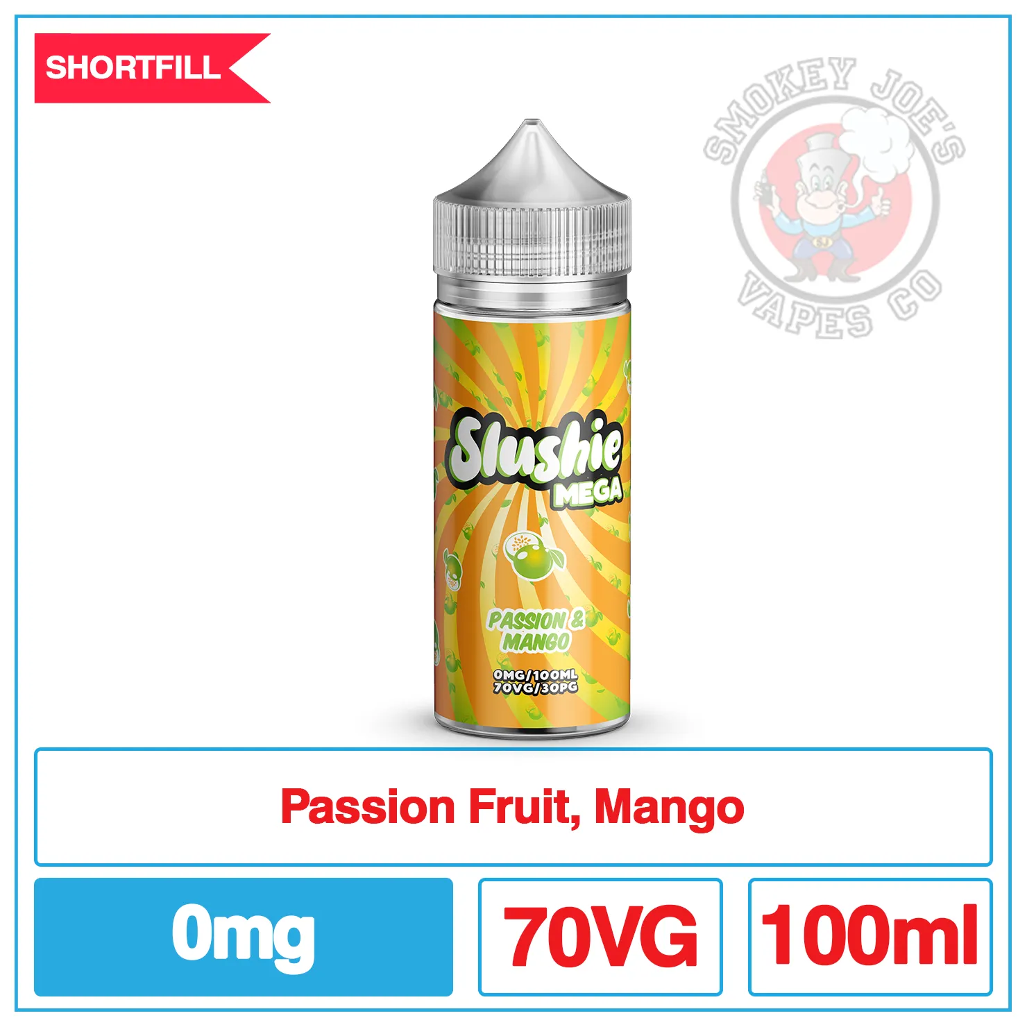 Slushie Mega - Passion And Mango - 100ml