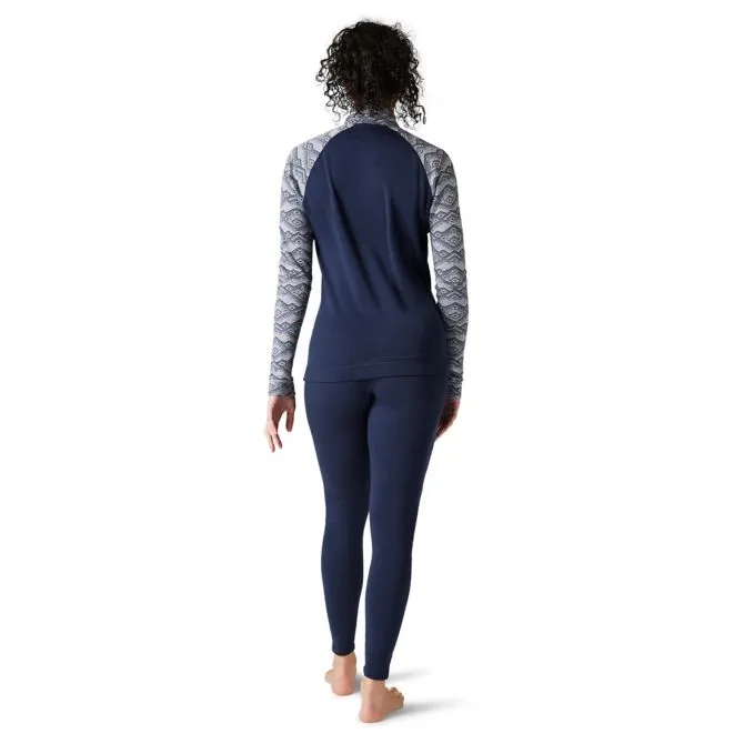 Smartwool Merino 250 Baselayer Pattern 1/4 Zip Boxed Femme