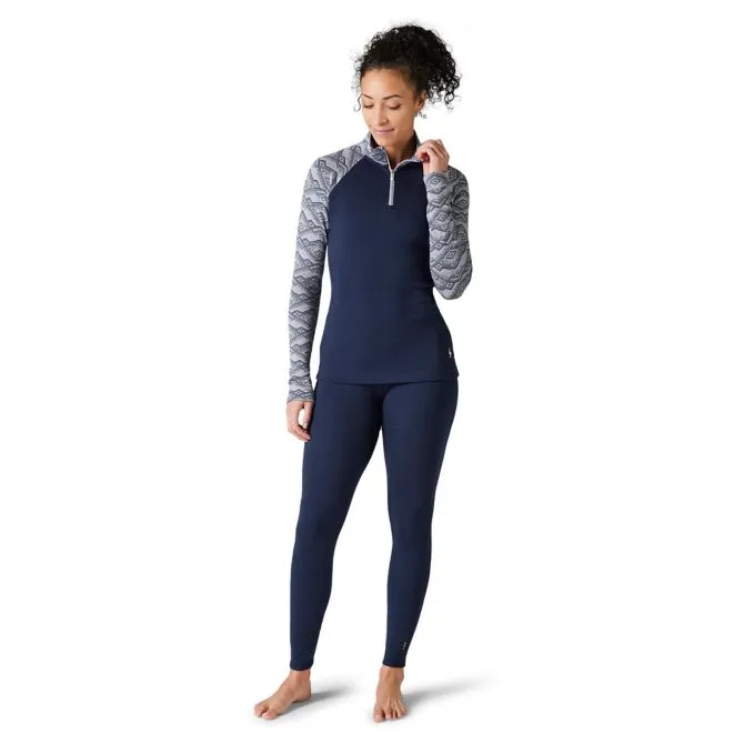 Smartwool Merino 250 Baselayer Pattern 1/4 Zip Boxed Femme