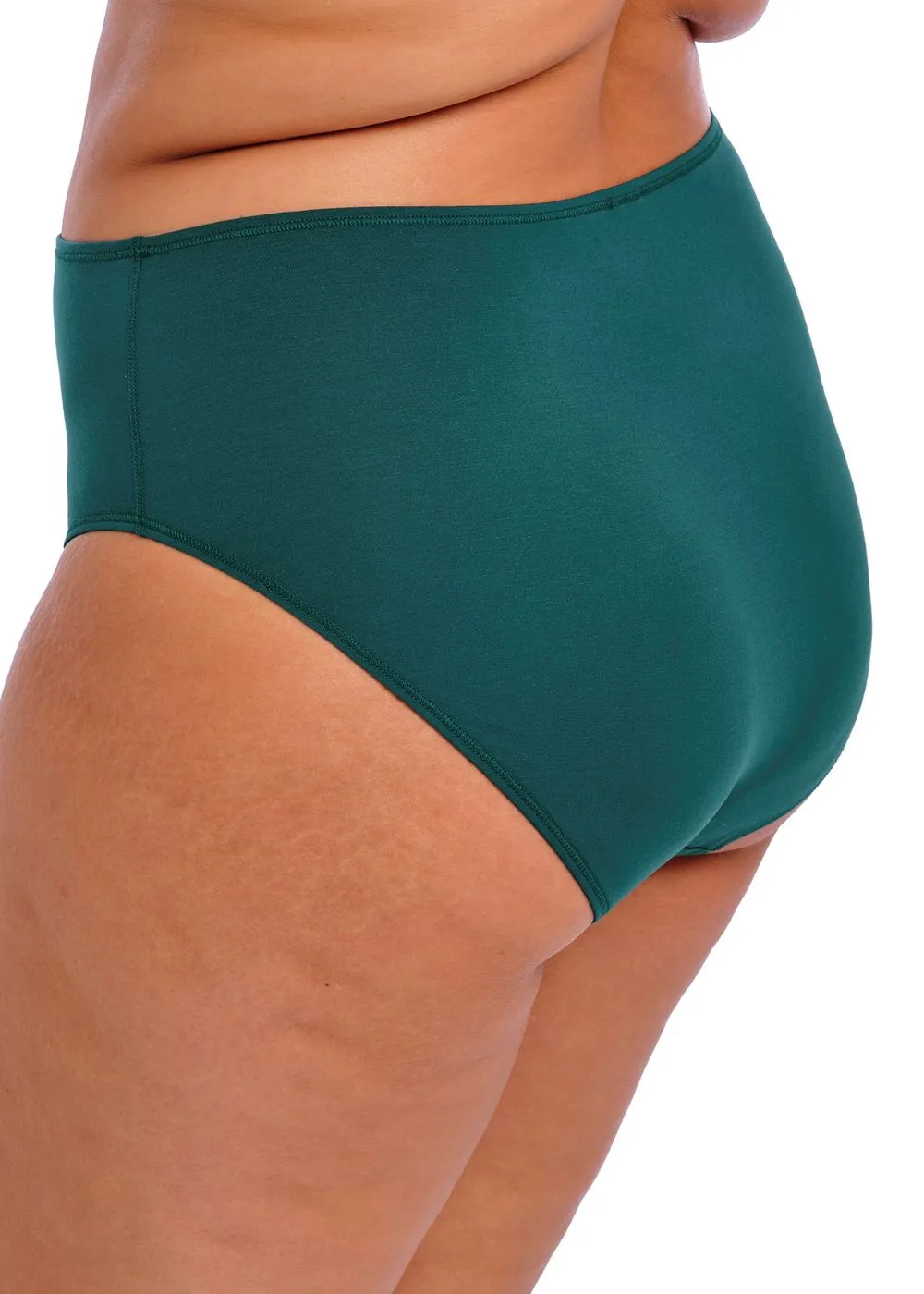Smooth Full Brief In Deep Teal - Elomi