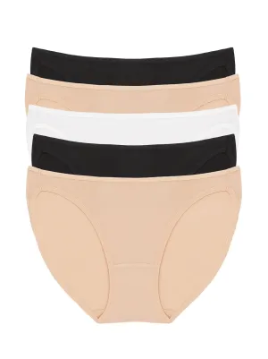 So Smooth Modal Low Rise Bikini 5-Pack
