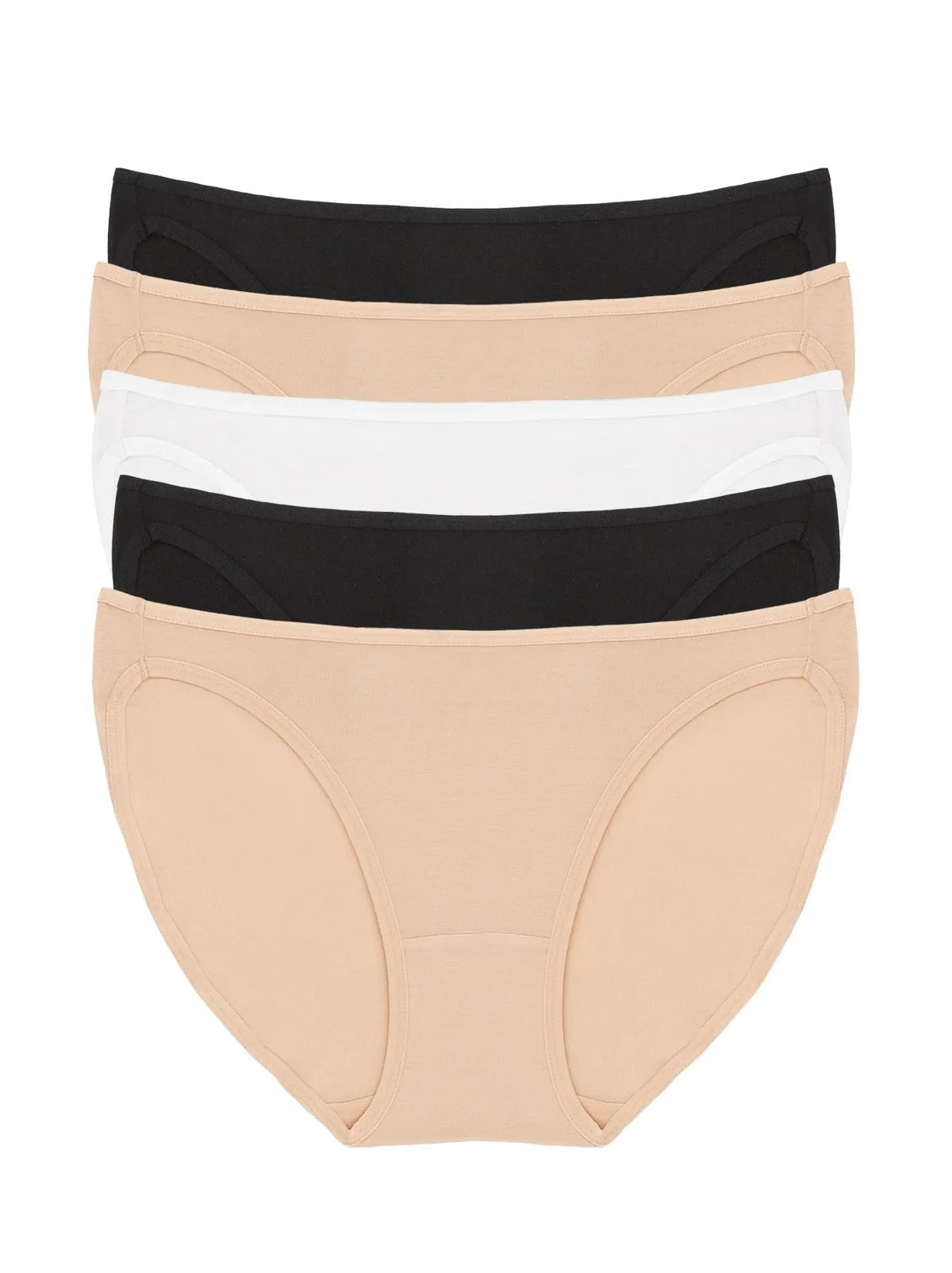 So Smooth Modal Low Rise Bikini 5-Pack