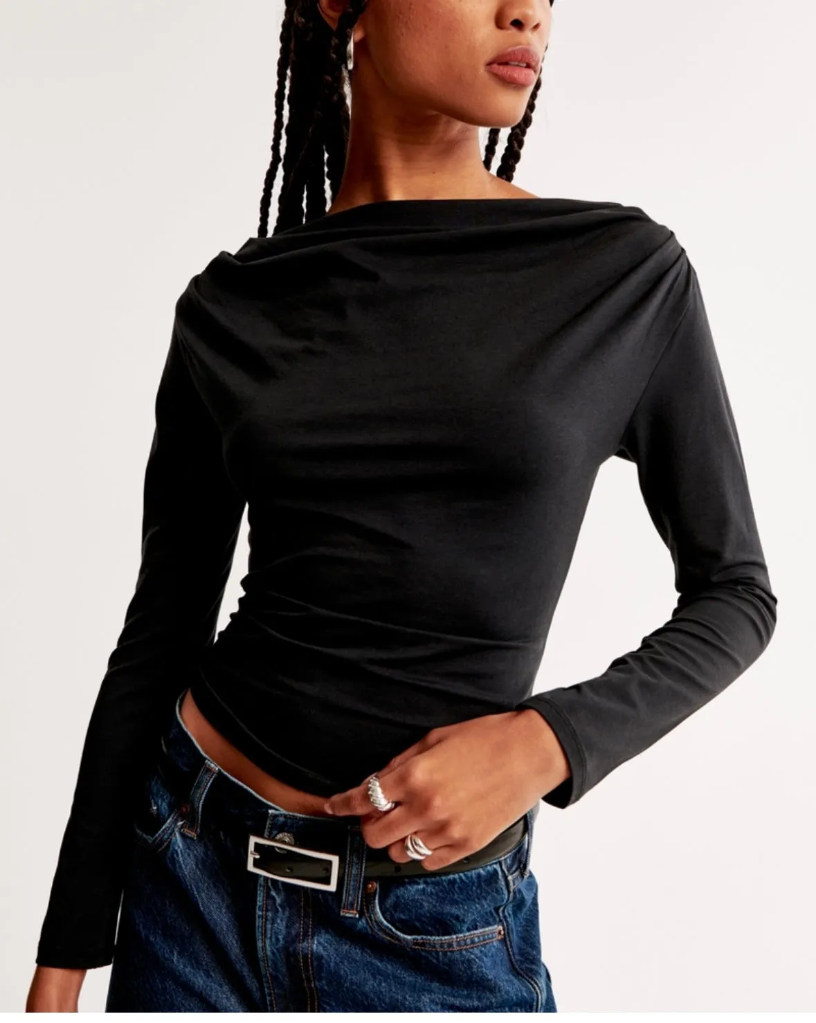 Soft Modal Blend Slash Top