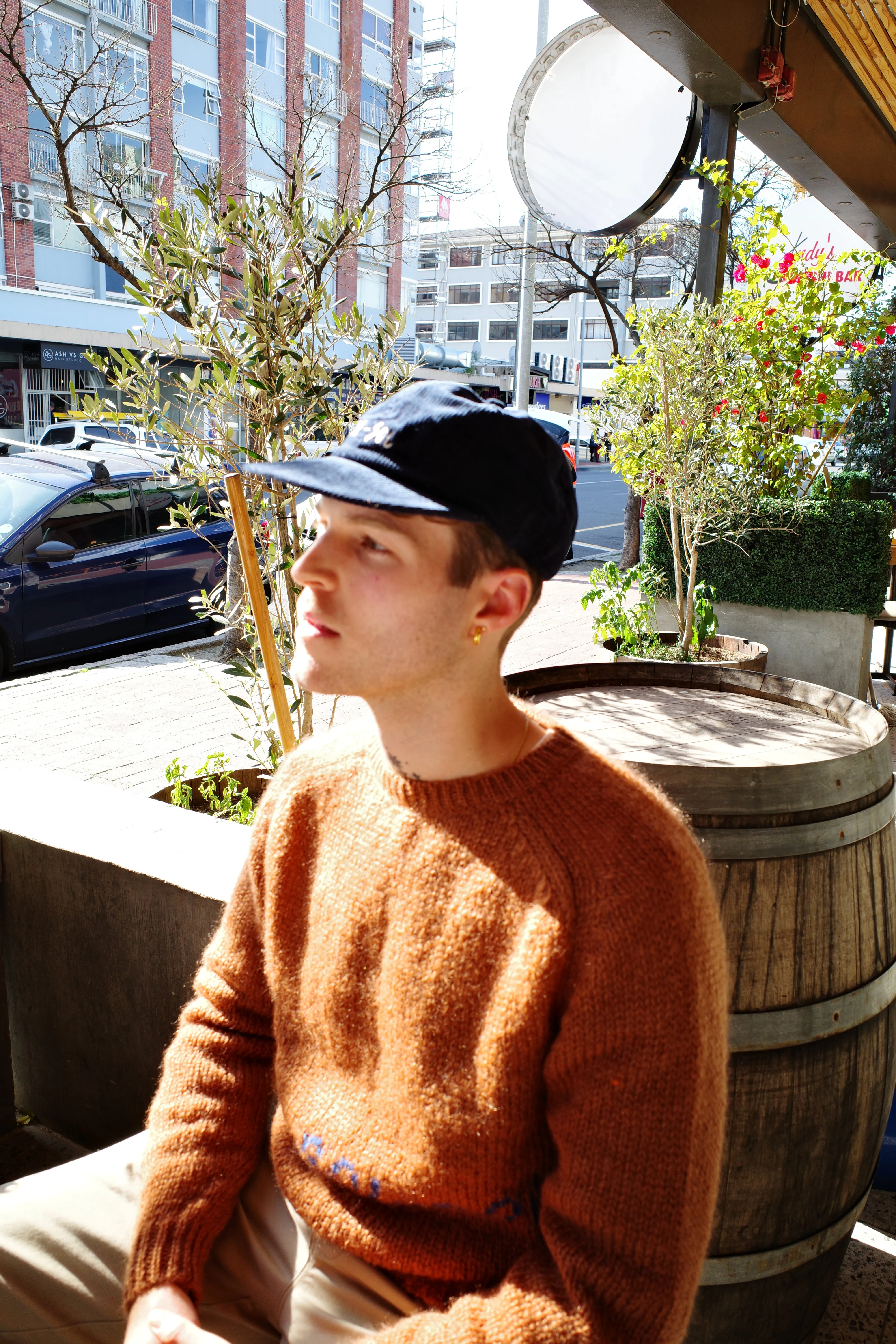 Sol Sol - Mohair & Wool Blend Jersey - Brown