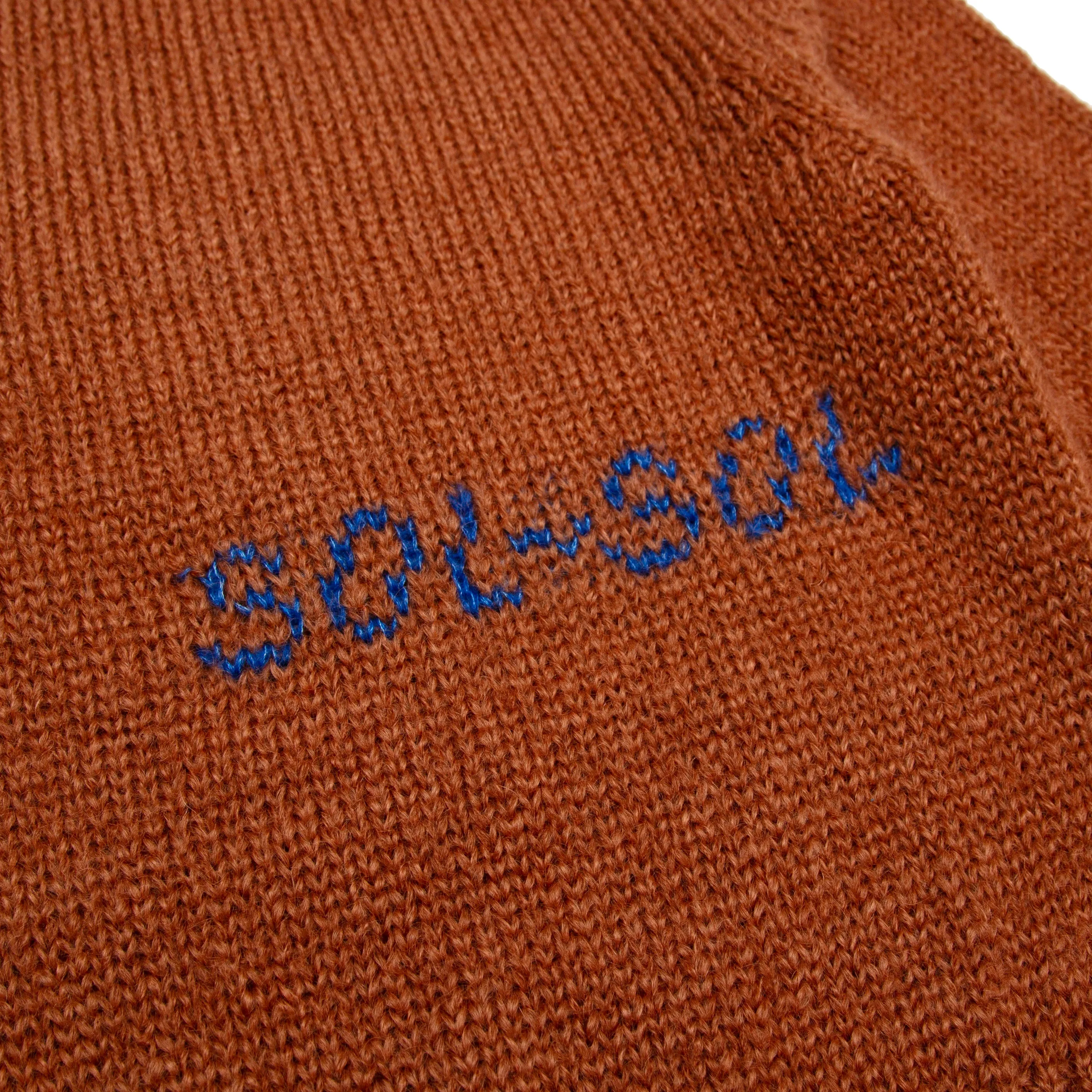Sol Sol - Mohair & Wool Blend Jersey - Brown