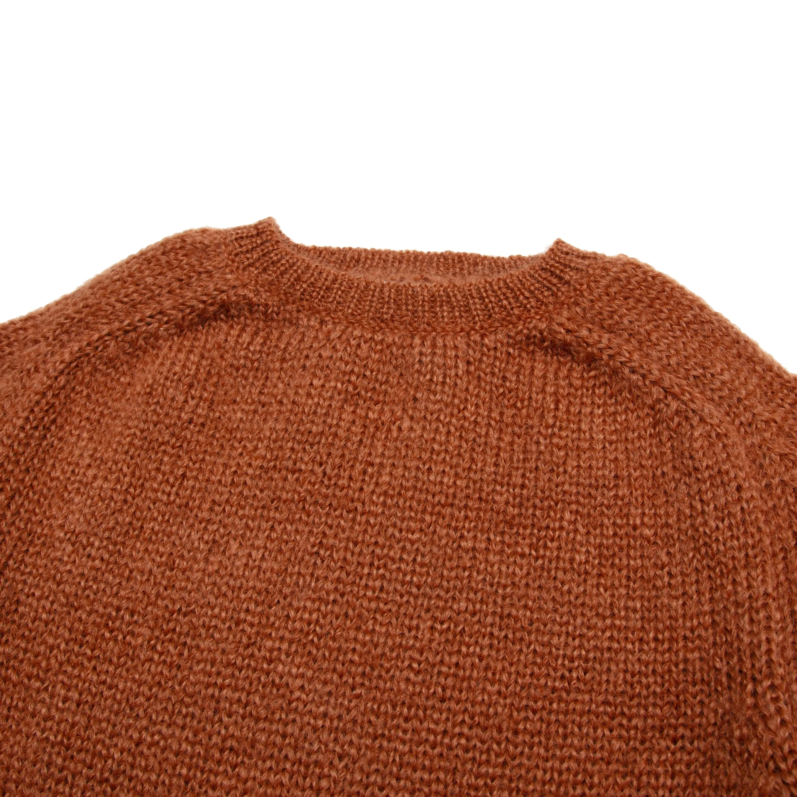 Sol Sol - Mohair & Wool Blend Jersey - Brown