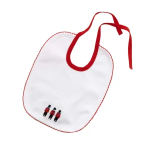 Soldier Embroidered Bib