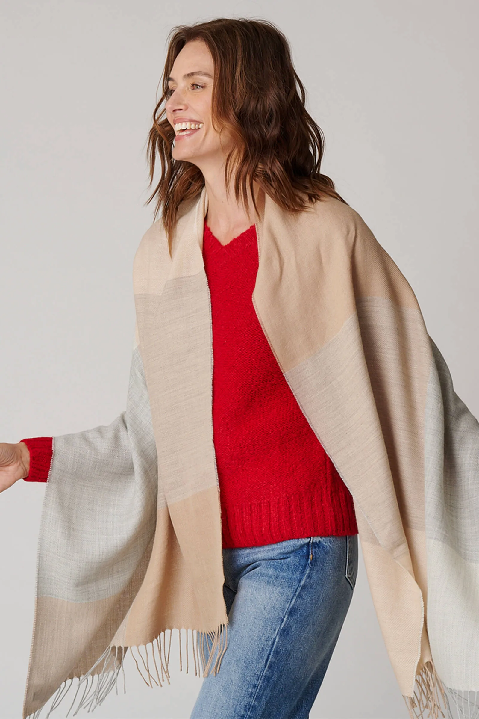 Square Pattern Shawl