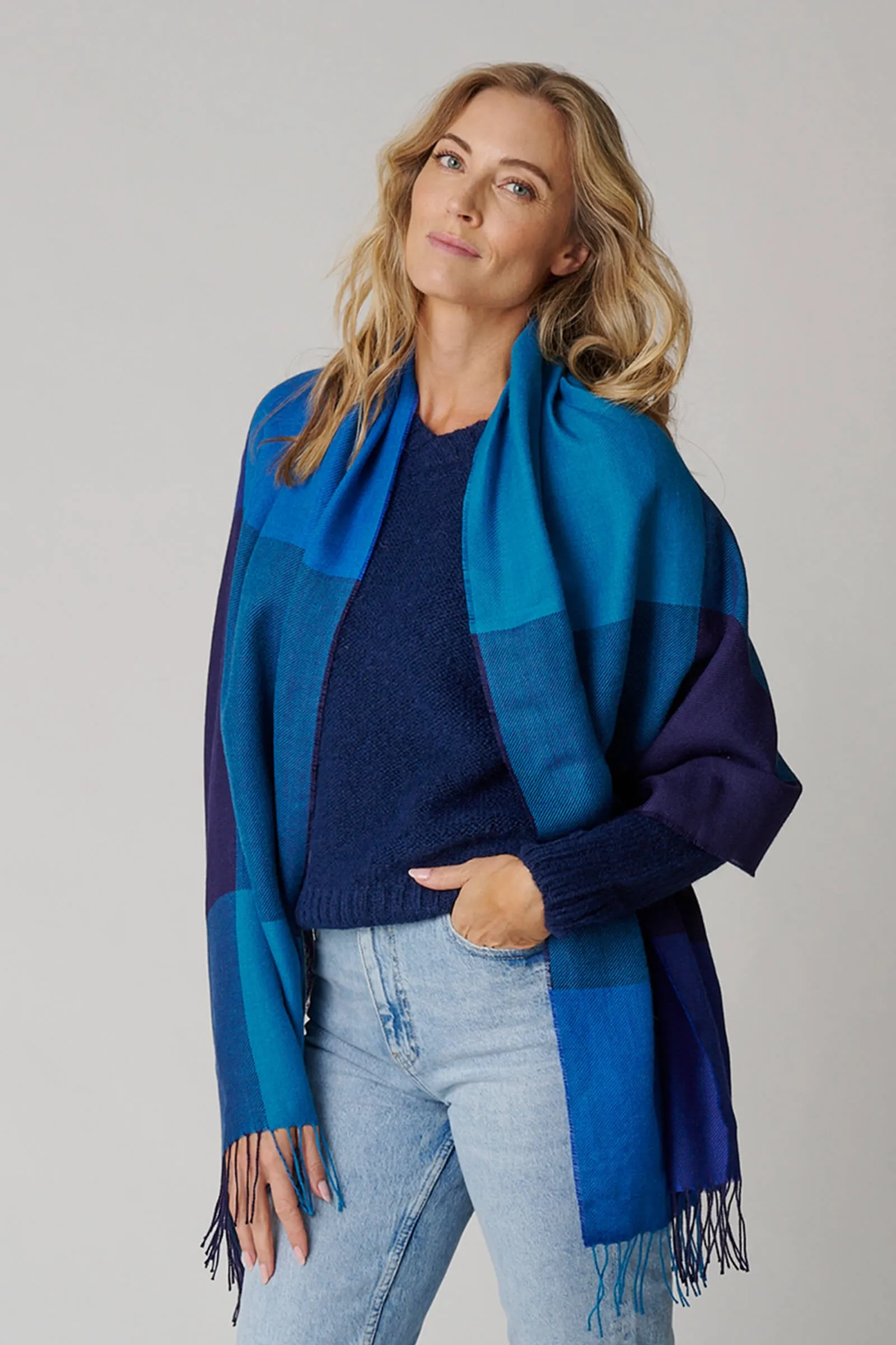Square Pattern Shawl