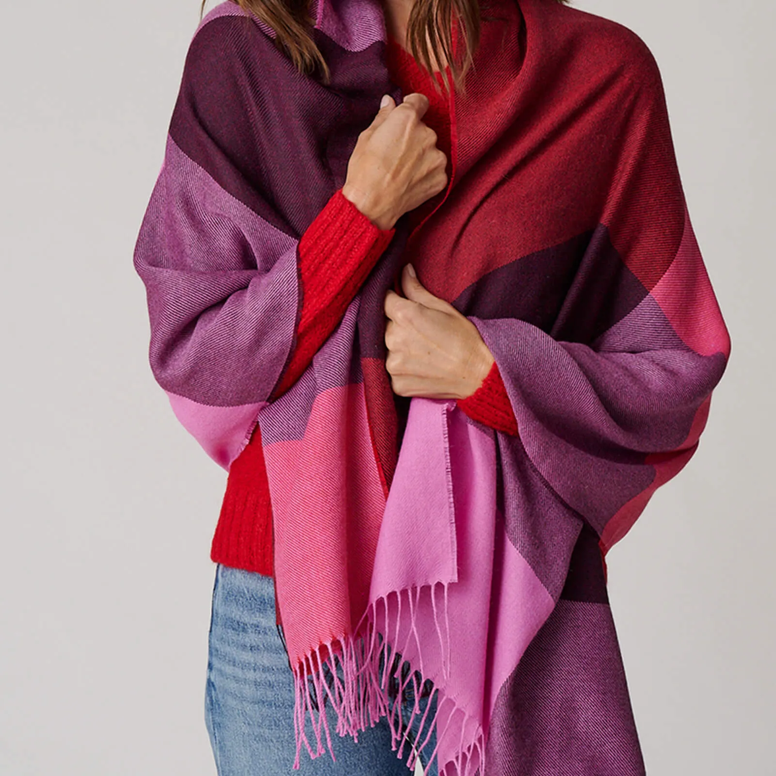 Square Pattern Shawl