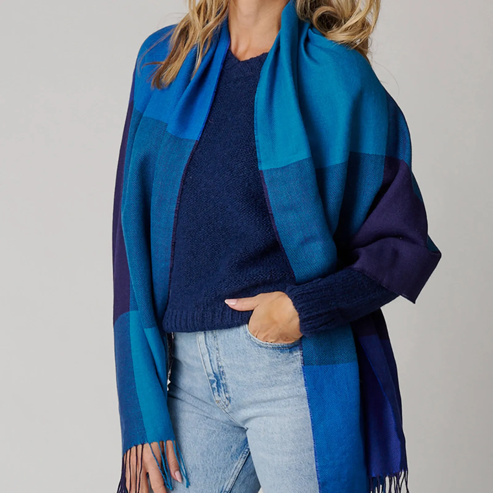 Square Pattern Shawl