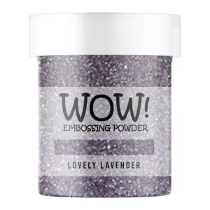 Stamps by Chloe WOW Embossing Glitter Lovely Lavender