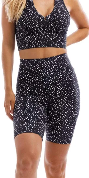 Star Dust Body Luxe Biker Shorts