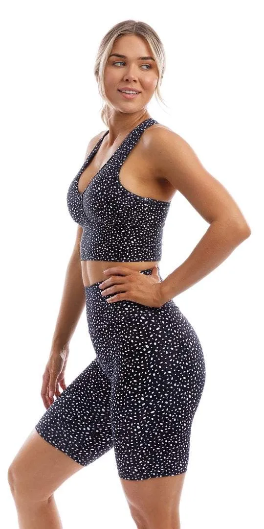 Star Dust Body Luxe Biker Shorts
