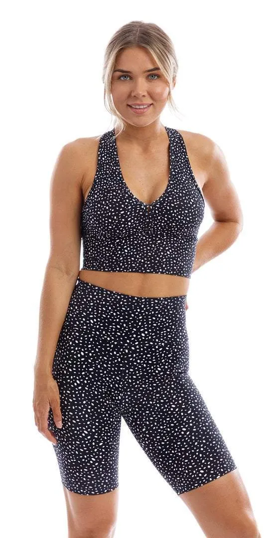 Star Dust Body Luxe Biker Shorts