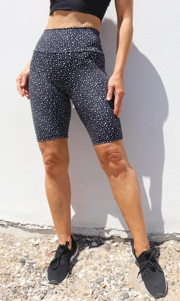 Star Dust Body Luxe Biker Shorts