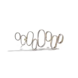 Sterling Silver Octet Brooch