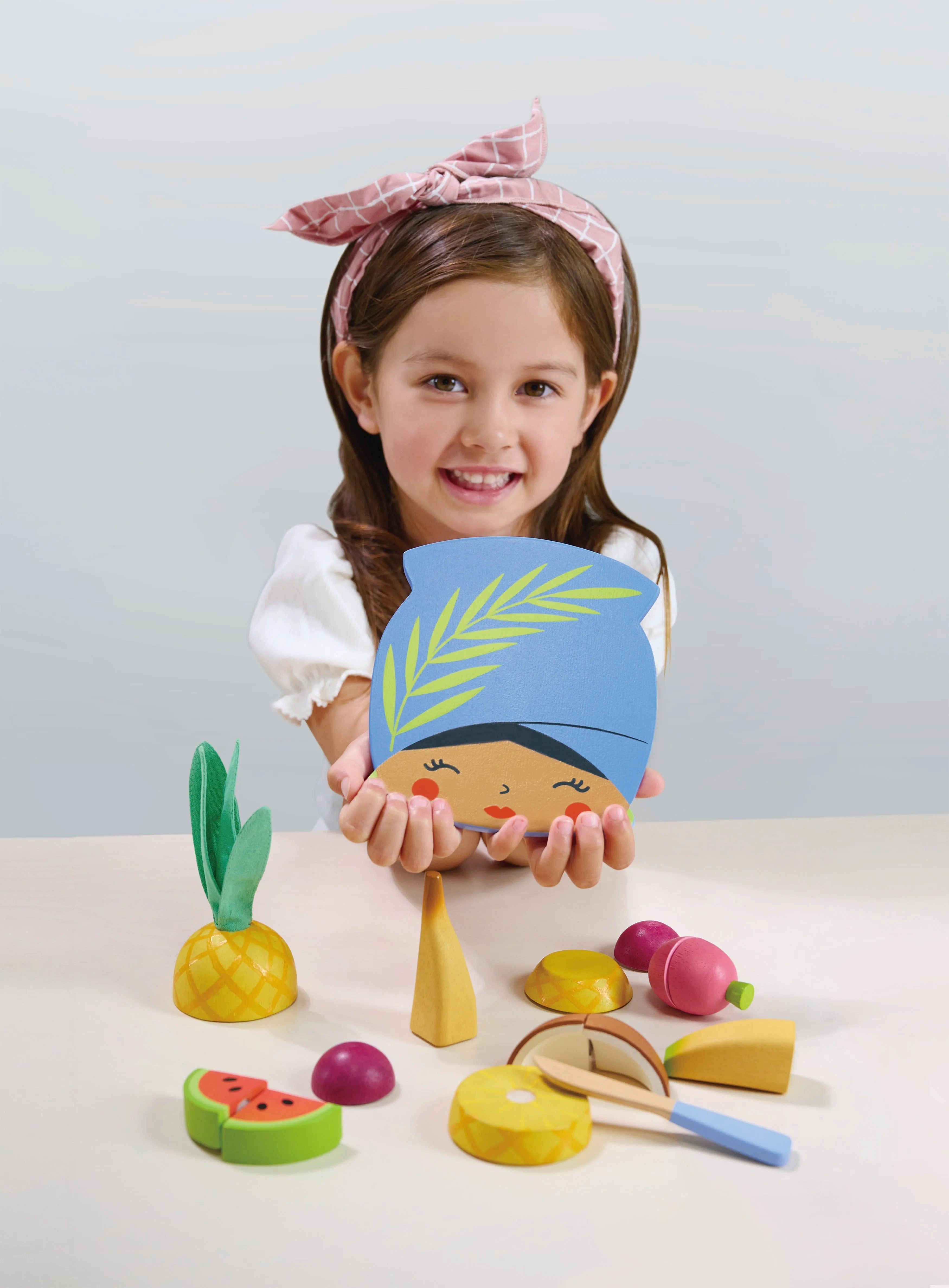 Tender Leaf Tropical Fruit Chopping Board