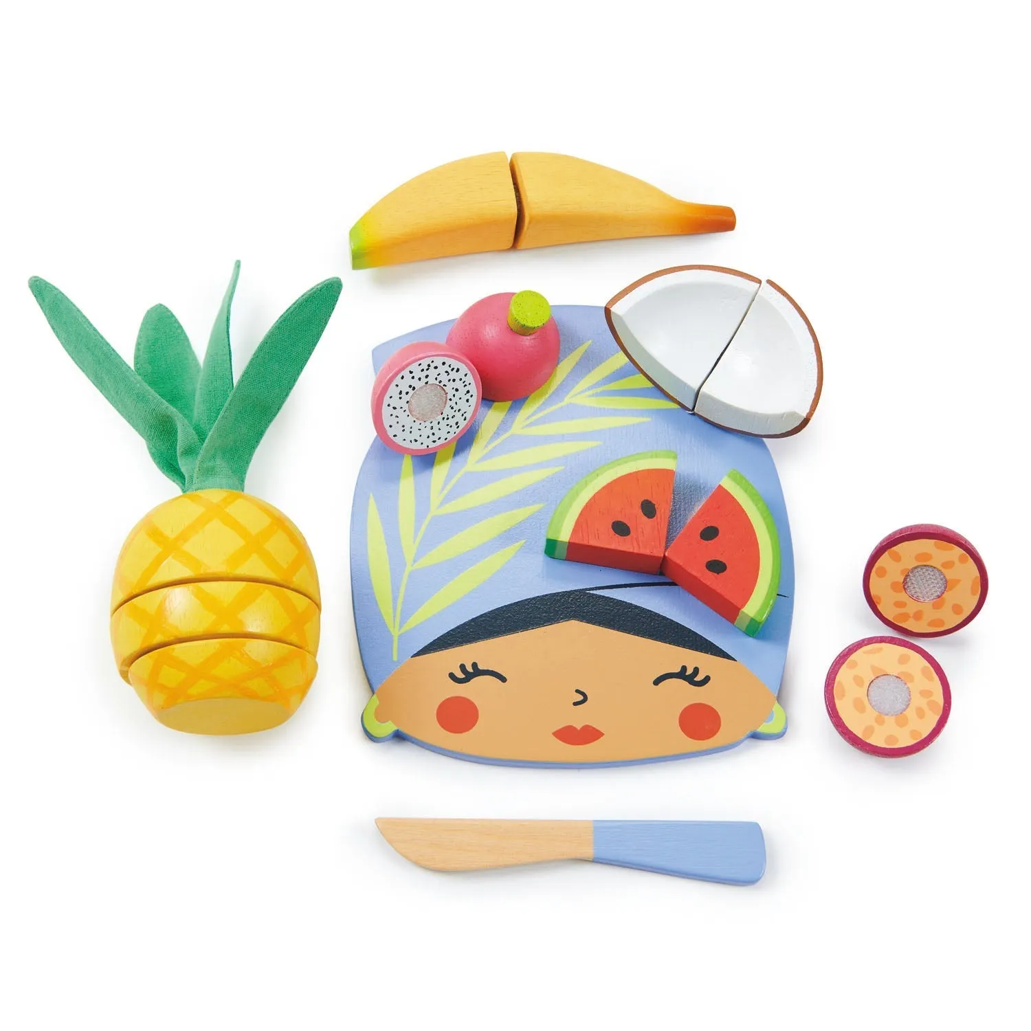 Tender Leaf Tropical Fruit Chopping Board