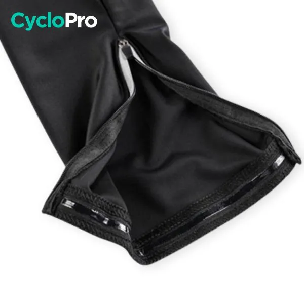 TENUE CYCLISTE AUTOMNE BLEUE - ABSTRACT 
