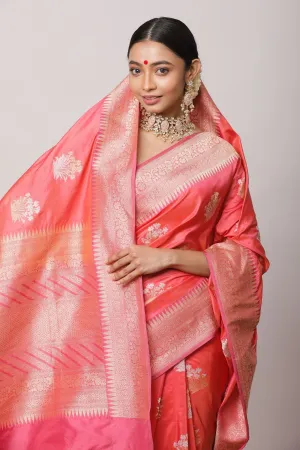 The Anthozoa Benarasi saree