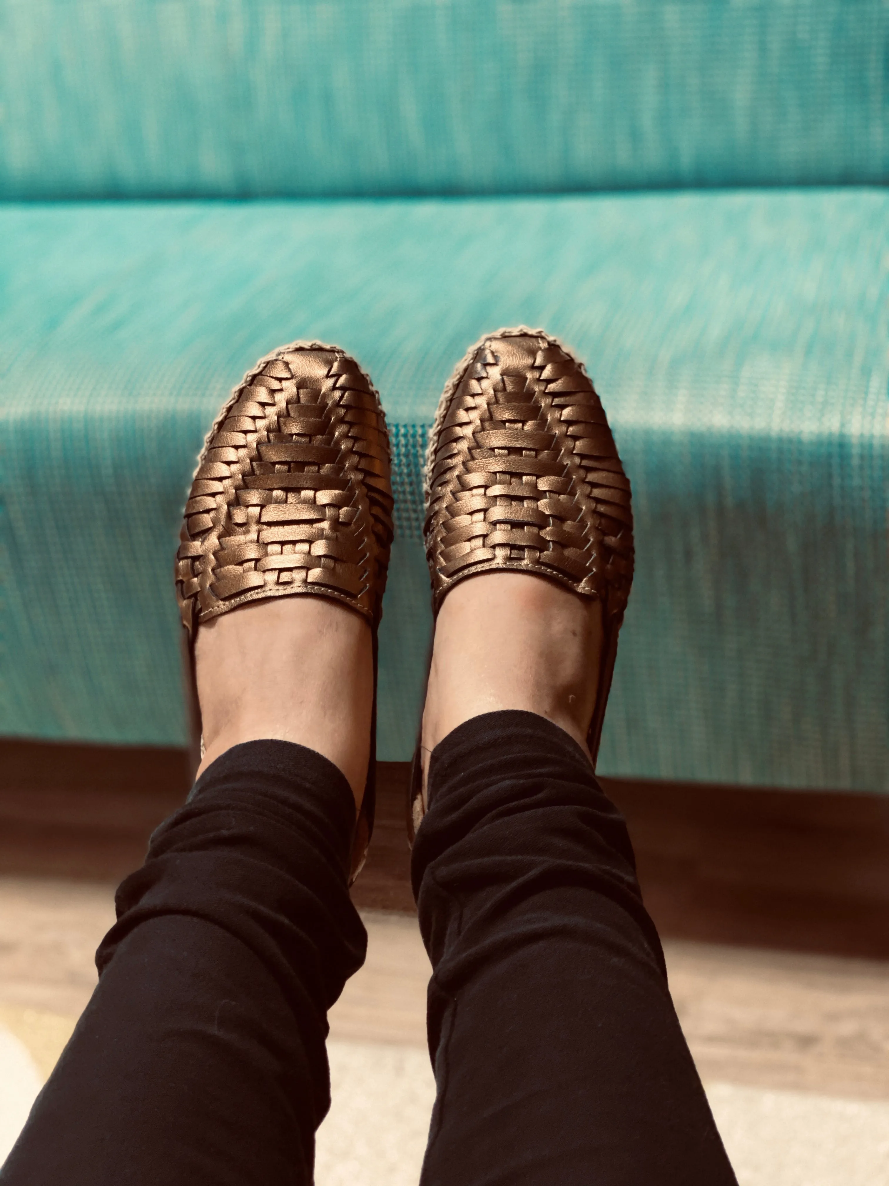 The Bronze Mexican Leather Huaraches