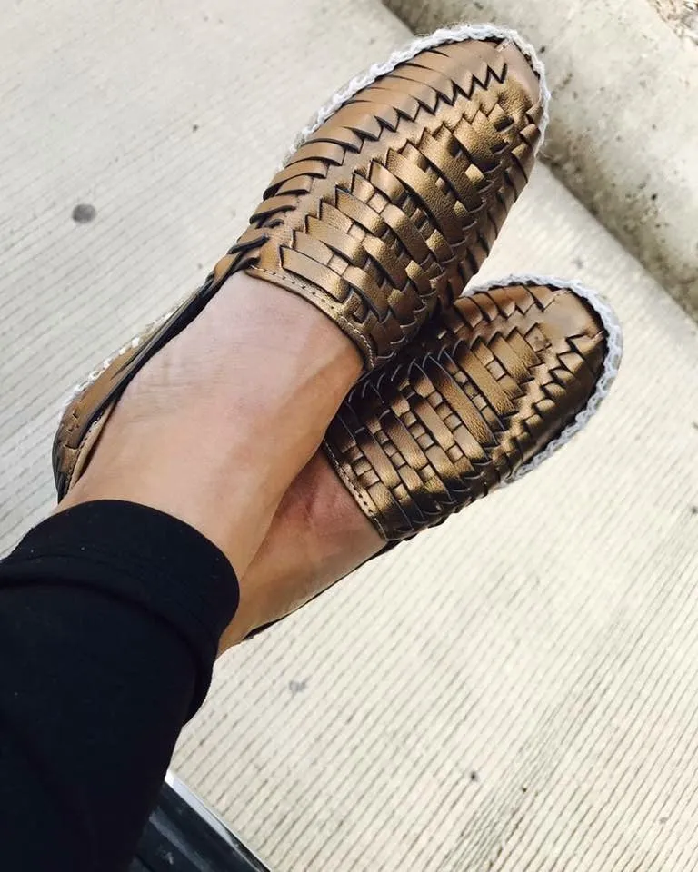 The Bronze Mexican Leather Huaraches