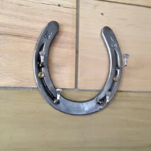 The Heritage Forge - Horseshoe and Horseshoe Nail Key Holder