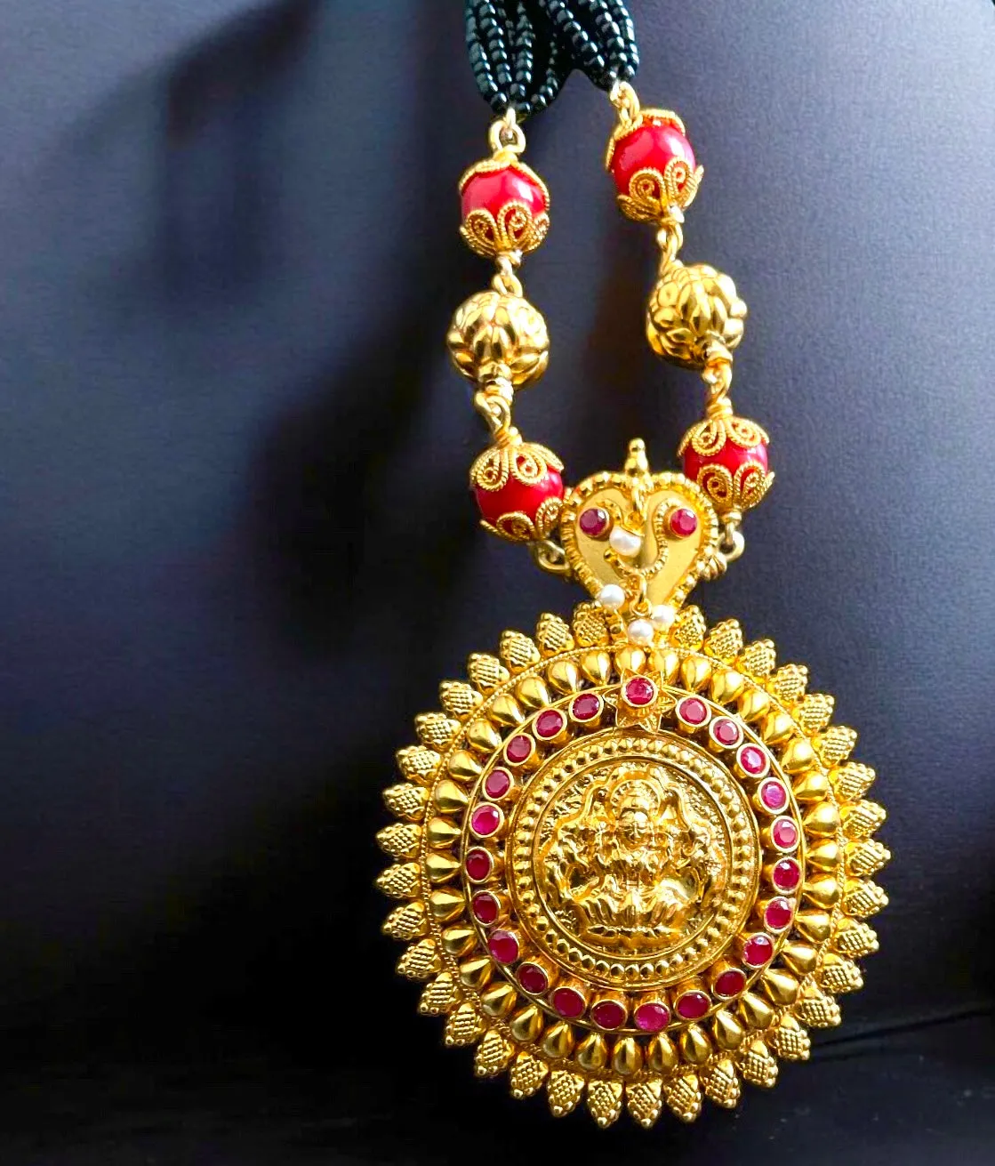 The Kaveri Silver Pathak Jomaale Necklace