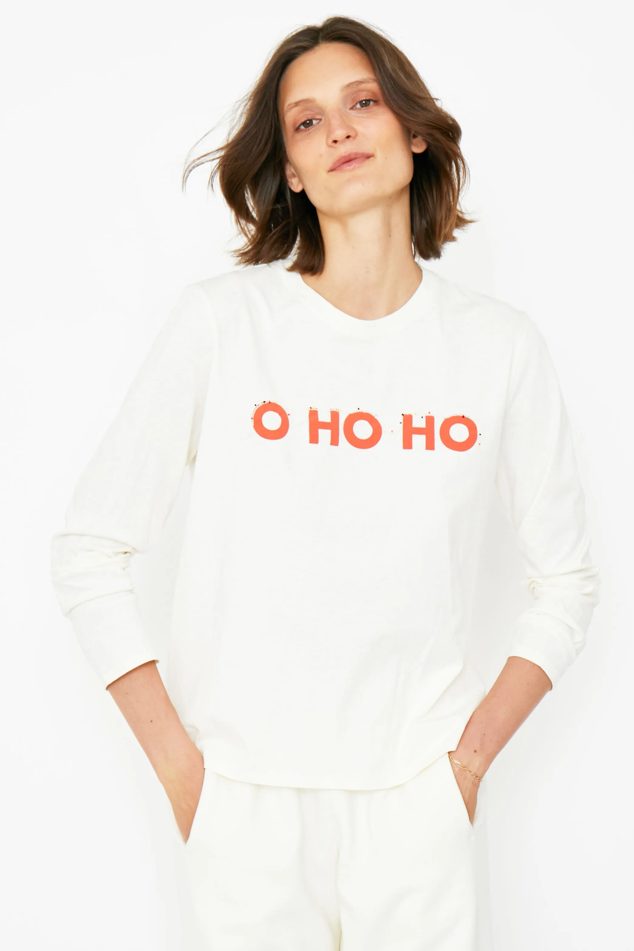 The Modern Long O HO HO - Cream