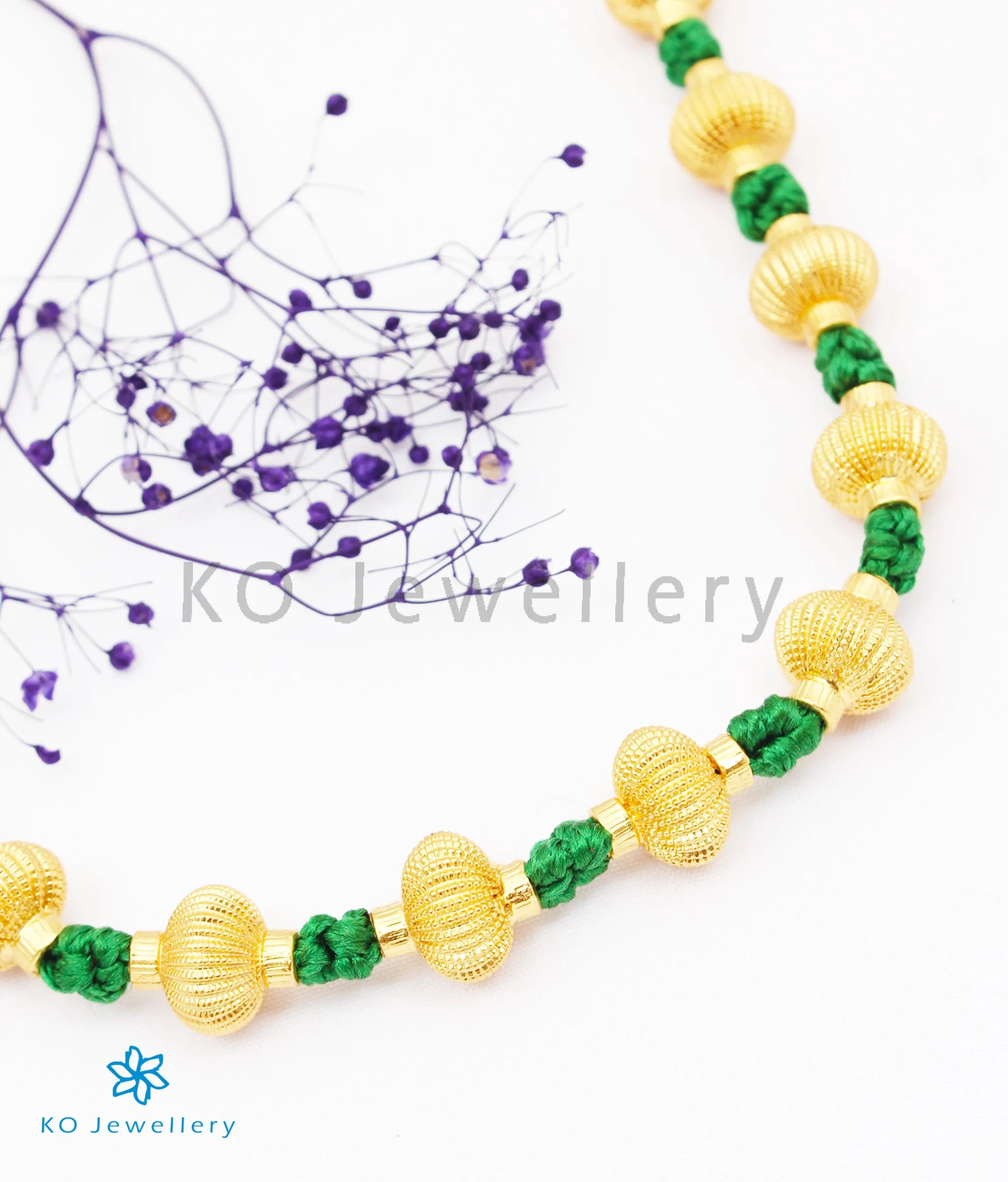 The Vaishnavi Jomale Silver Necklace (Green)