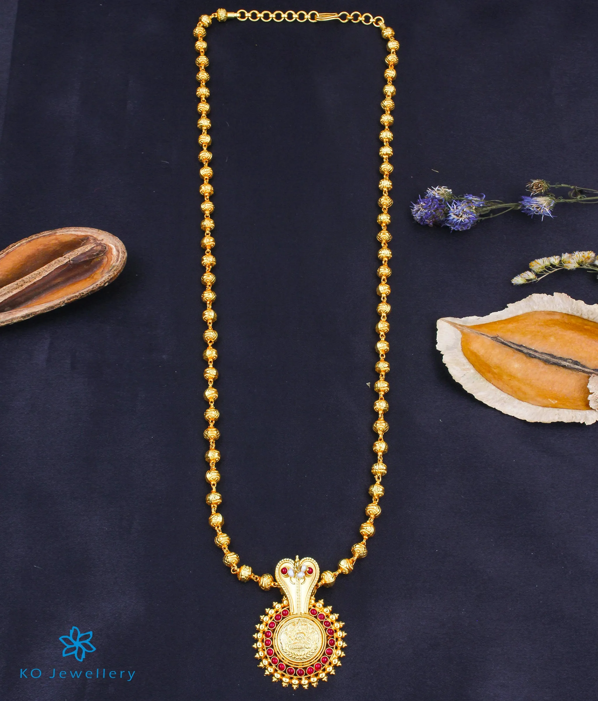 The Vijeta Silver Kodava Thali Necklace