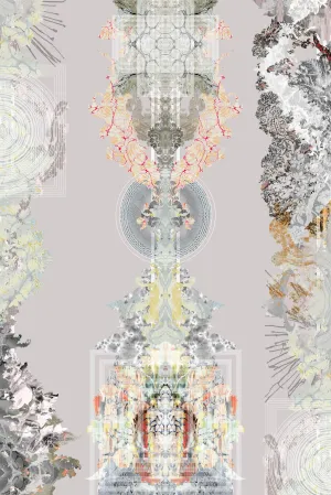 totem damask wallpaper
