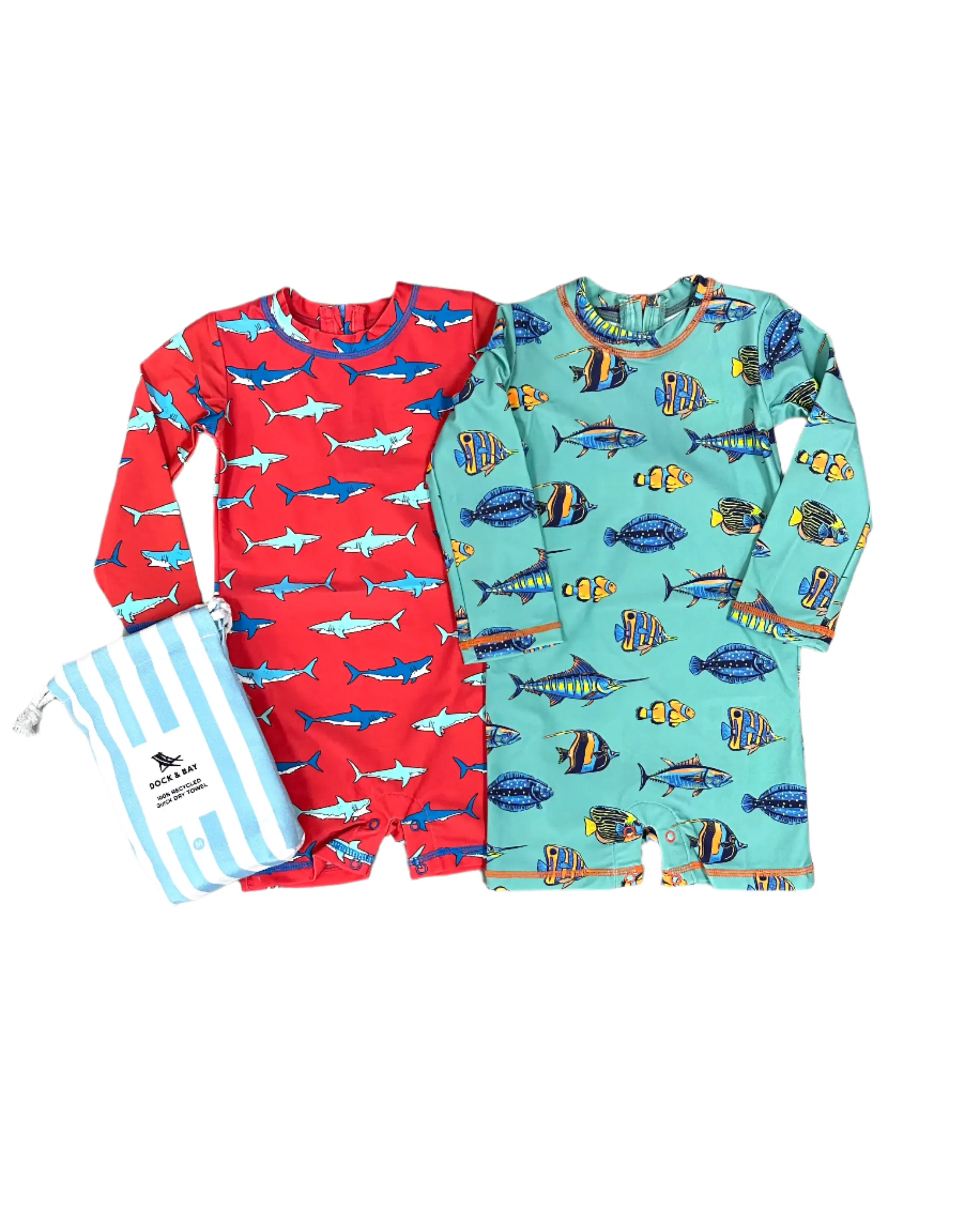 Tropical Fish One Piece Rashguard