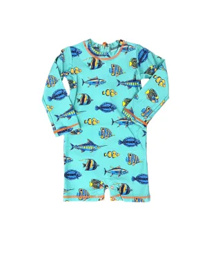 Tropical Fish One Piece Rashguard