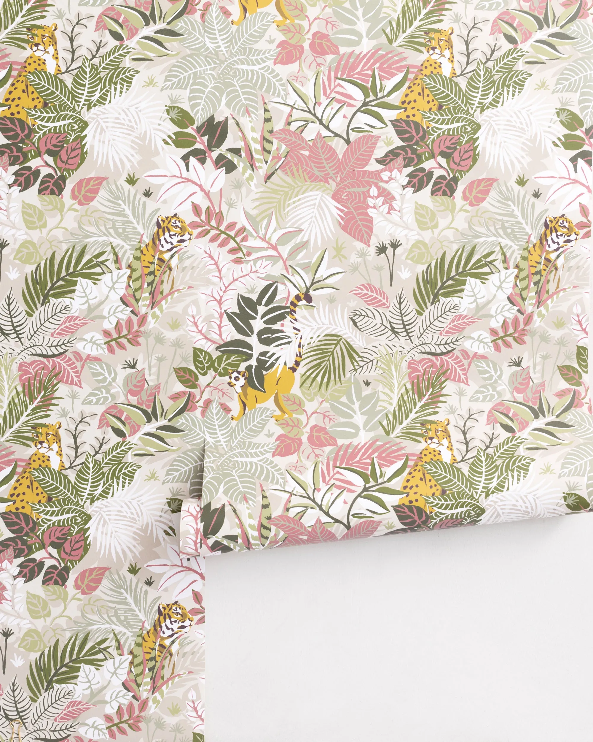 Tropical Oasis - Peel & Stick Wallpaper - Sand