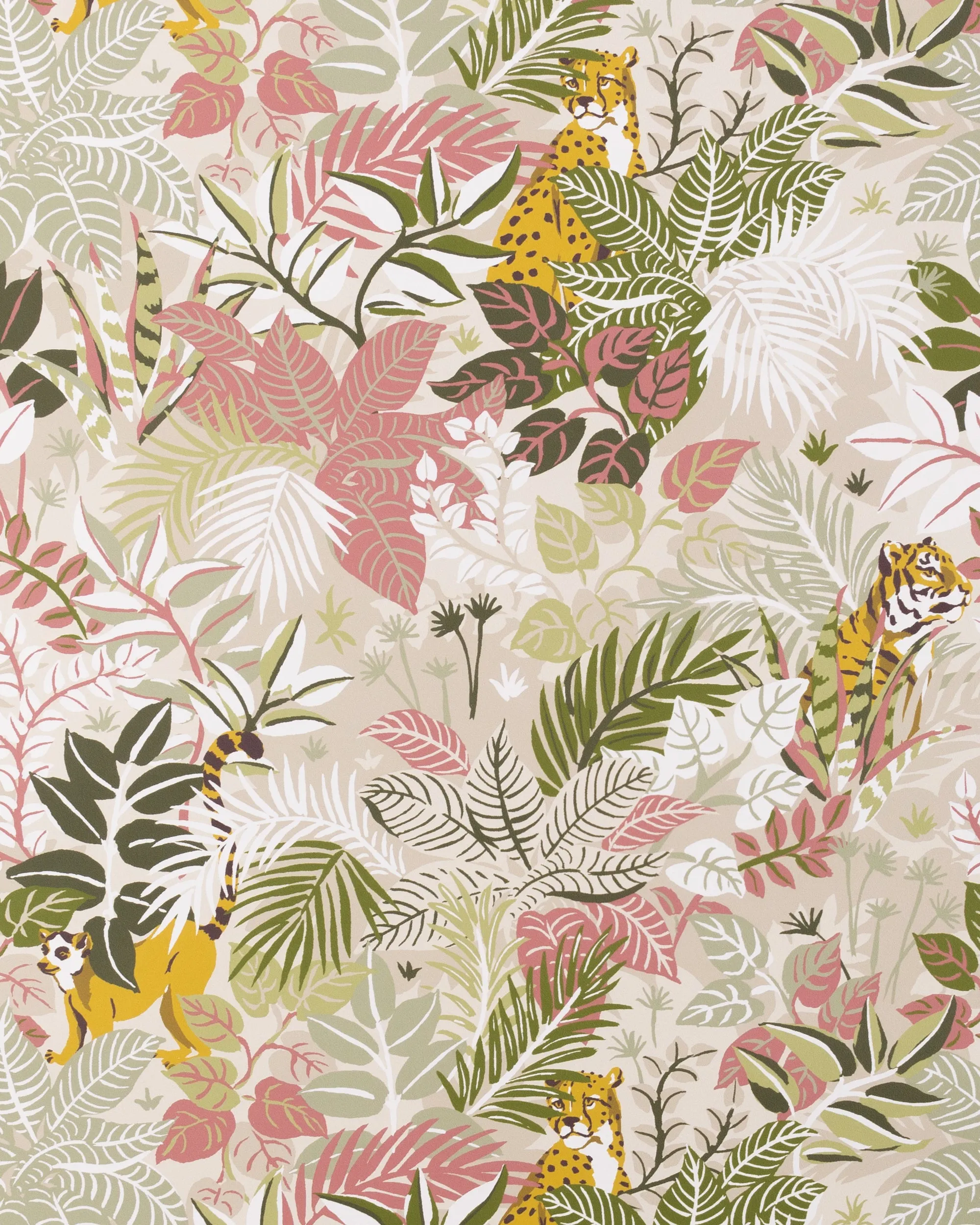 Tropical Oasis - Peel & Stick Wallpaper - Sand