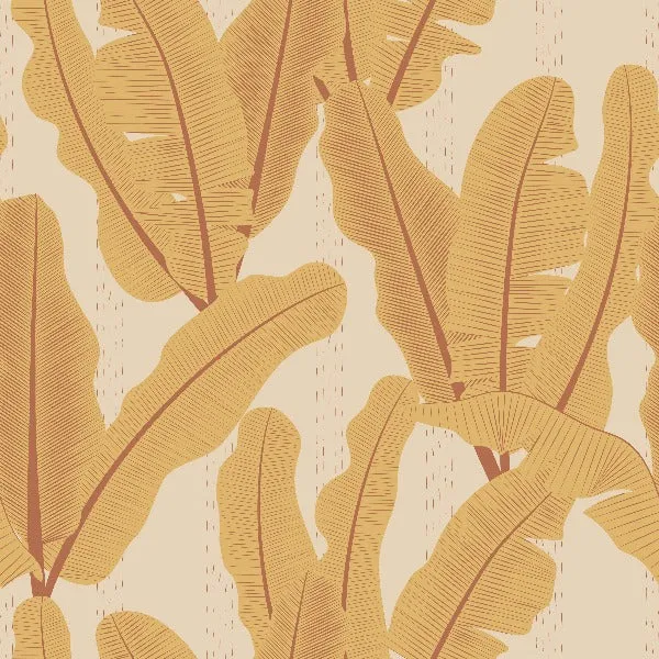Tropical Palm Leaf Wallpaper Mural