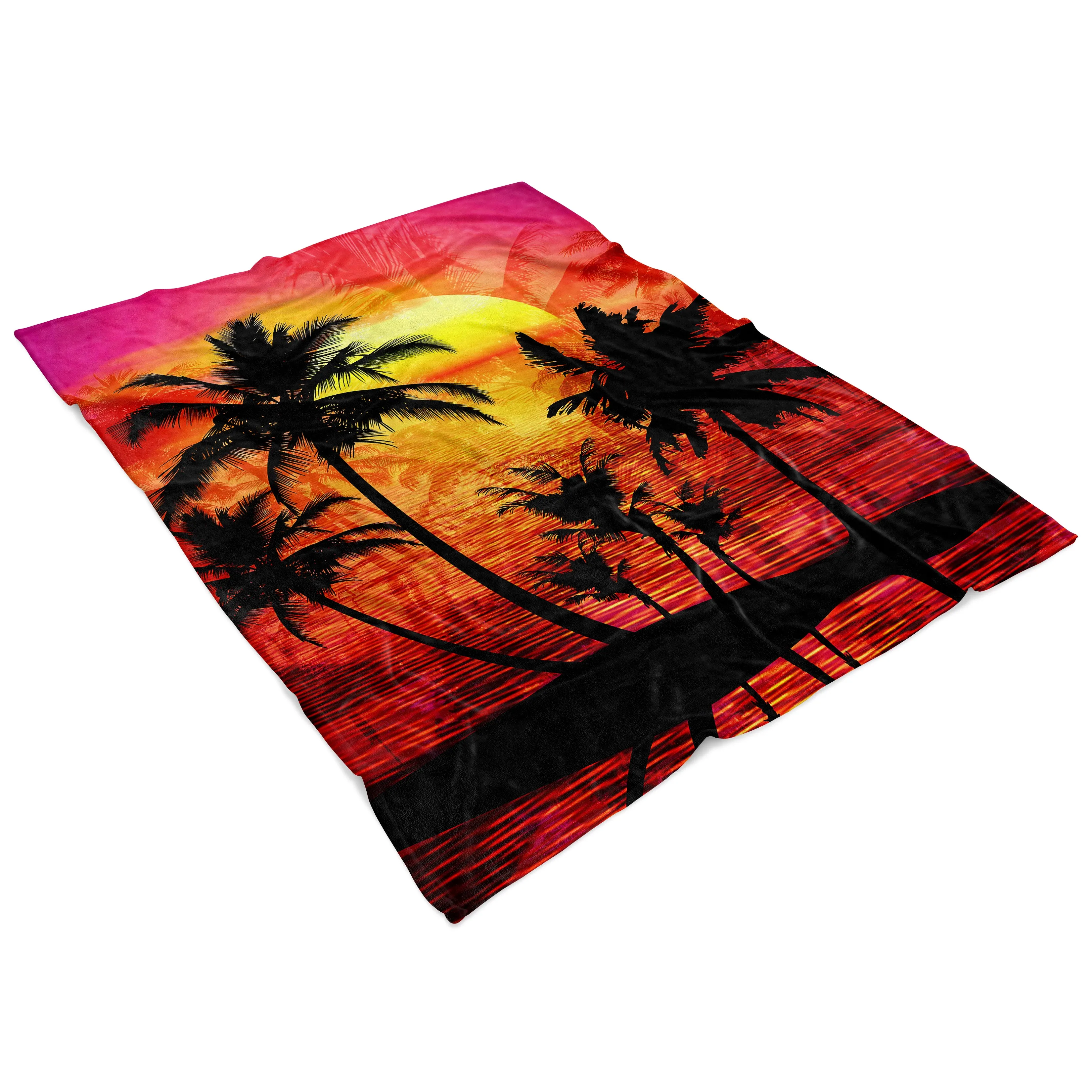 Tropical Punch Fleece Blanket