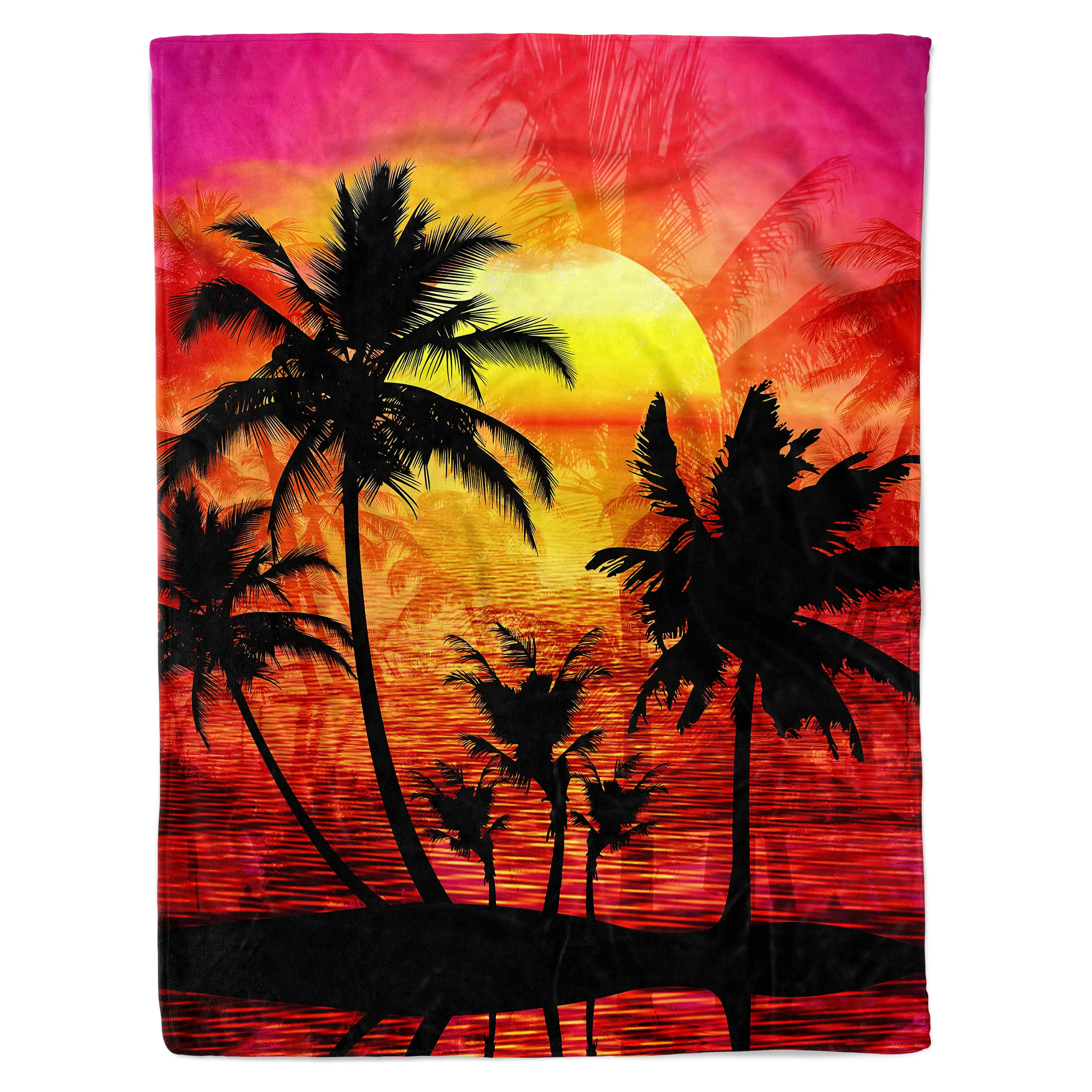 Tropical Punch Fleece Blanket