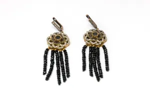 Turkish Floral Dangle Earrings