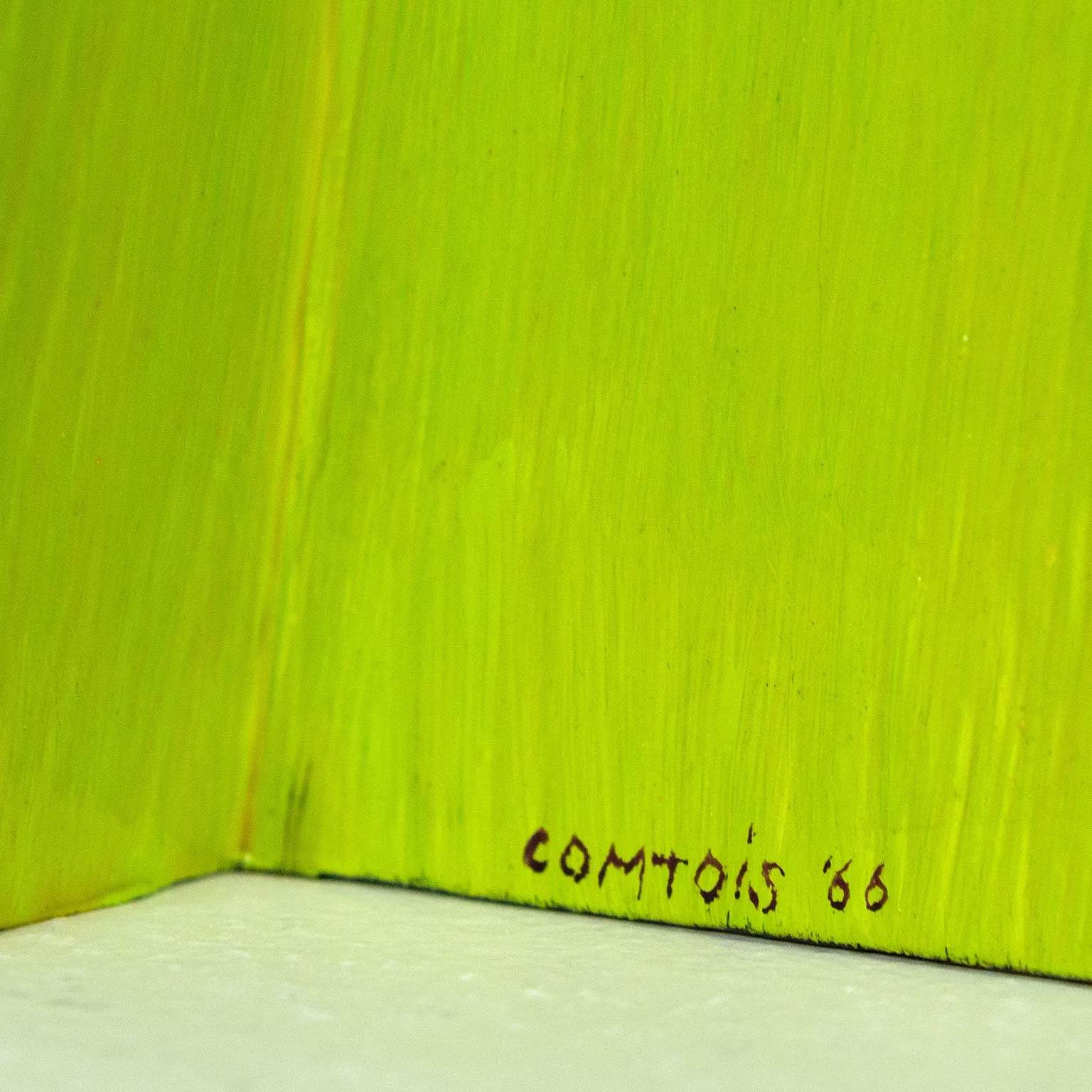 ULYSSE COMTOIS “UNTITLED” WOOD SCULPTURE, 1966