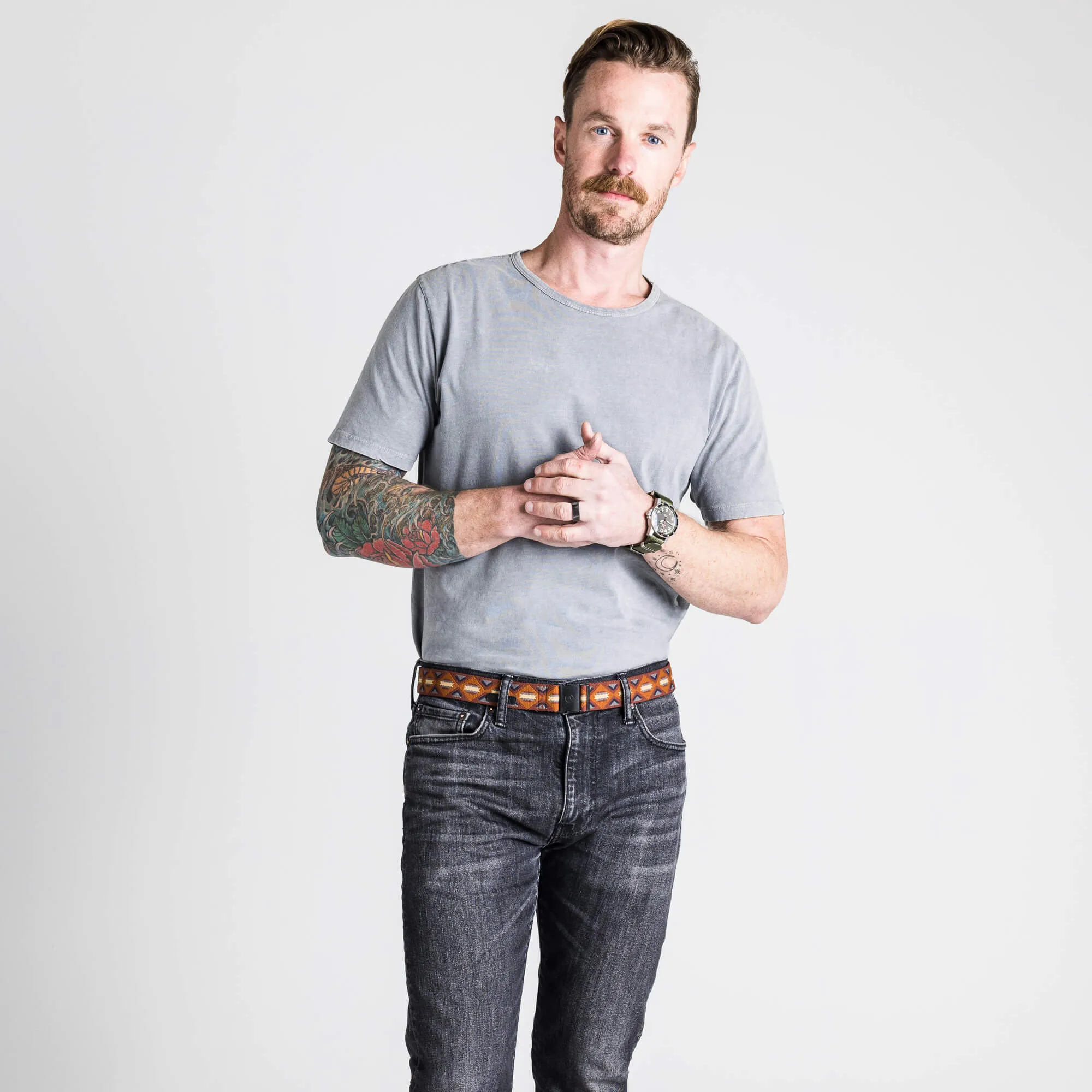 Vernan Kee Creosote Adventure Slim Belt