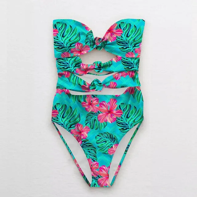 Viola One Piece with Cover Up