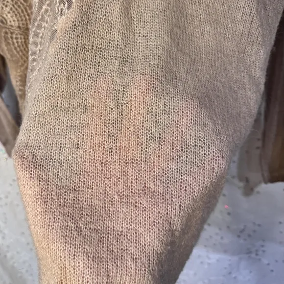 VTG Early Y2K Italian Mohair Blend Sweater Oversized Fit Dolman Sleeves Size M/L